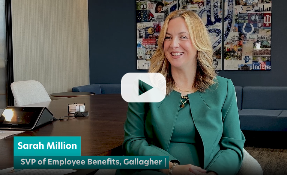 Sara Million SVP of Employee Benefits. Gallagher